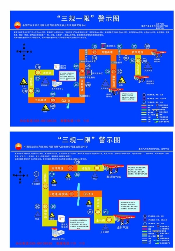 三规一限警示图图片