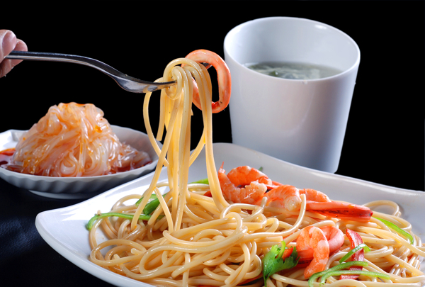 美味Q弹海鲜意大利面