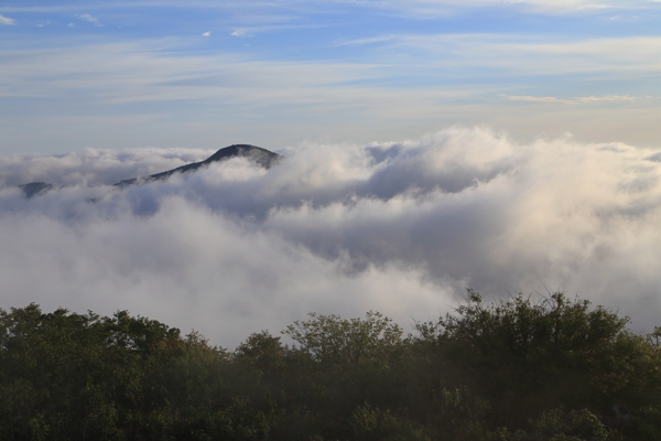 四川光雾山云海风景