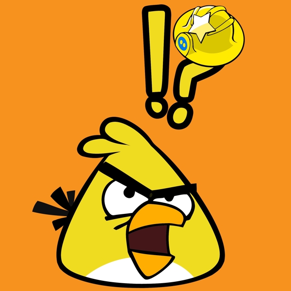 印花矢量图男童卡通形象愤怒的小鸟符号免费素材