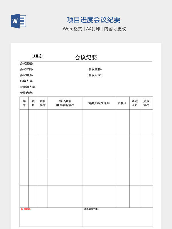 项目进度会议纪要