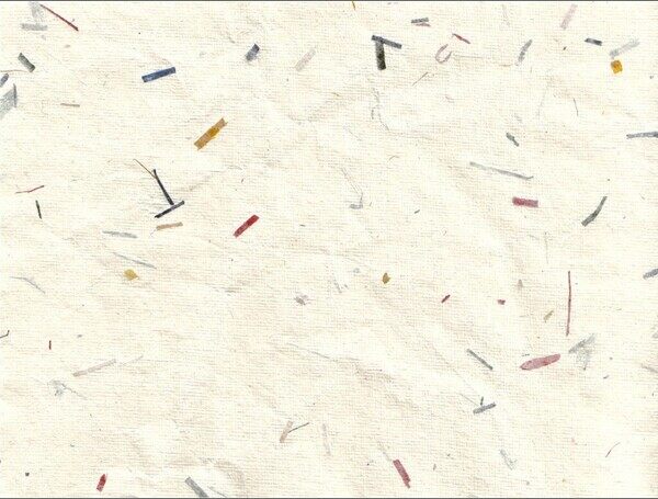 彩条混合米色大理石纹理毛笔字纸张设计