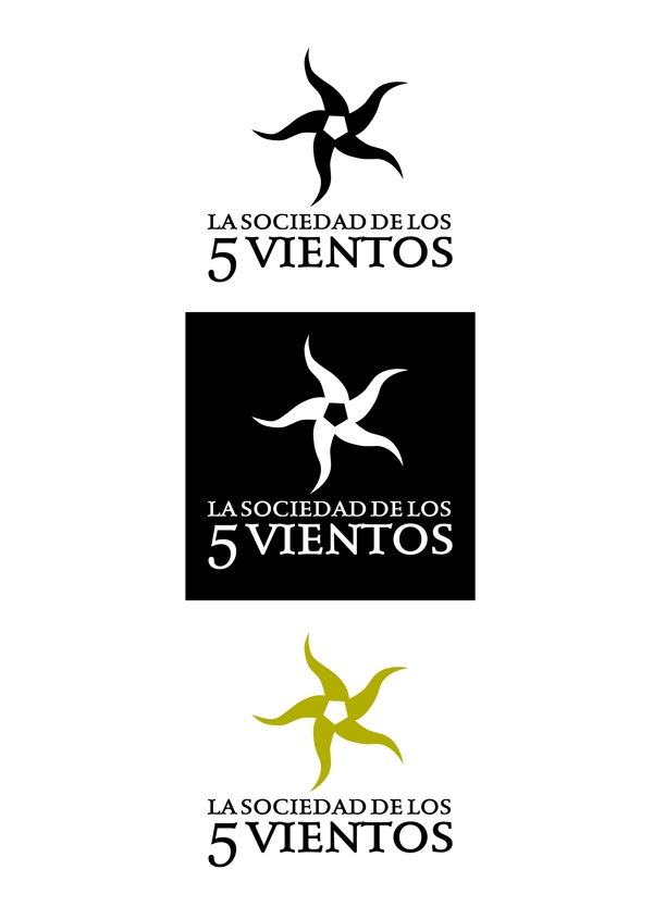 LaSociedaddelos5Vientoslogo设计欣赏LaSociedaddelos5Vientos音乐LOGO下载标志设计欣赏