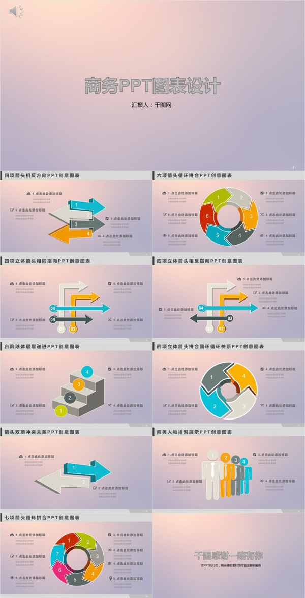商务PPT图表设计