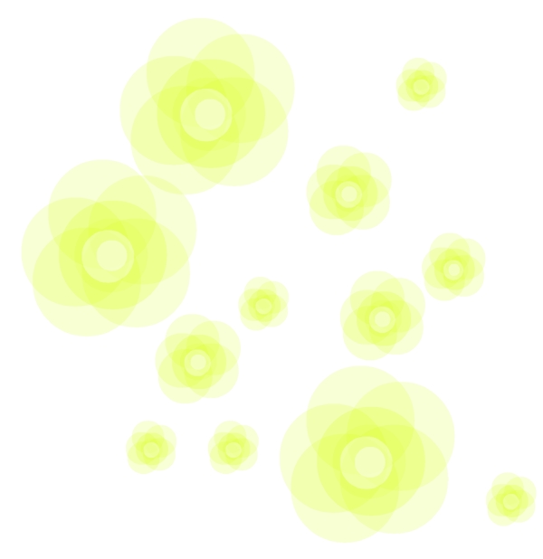 手绘漂浮元素黄色漂浮萤火虫光