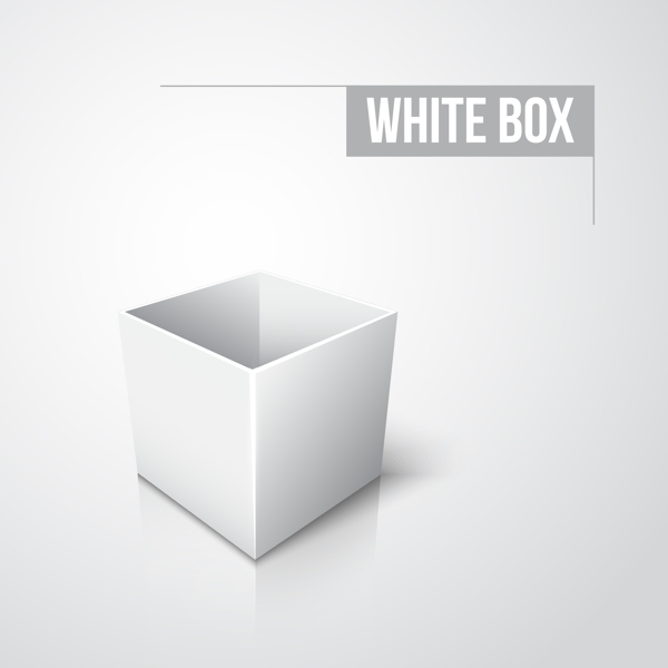 白色空盒设计