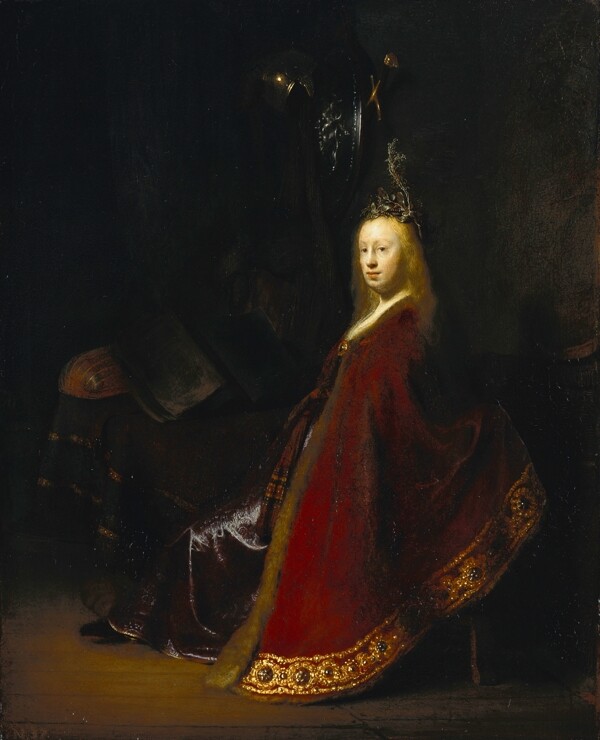 RembrandtHarmenszoonvanRijn15画家超高清人物油画肖像油画宫廷油画装饰画