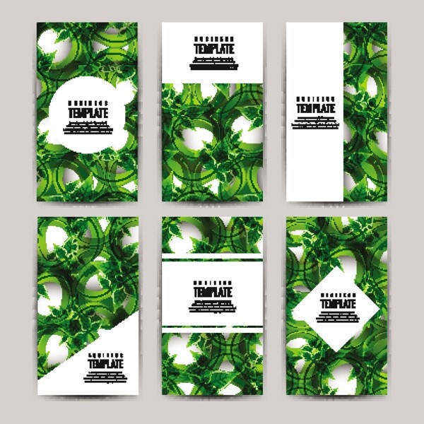 绿色植物创意封面设计