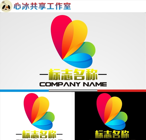 艳彩logo