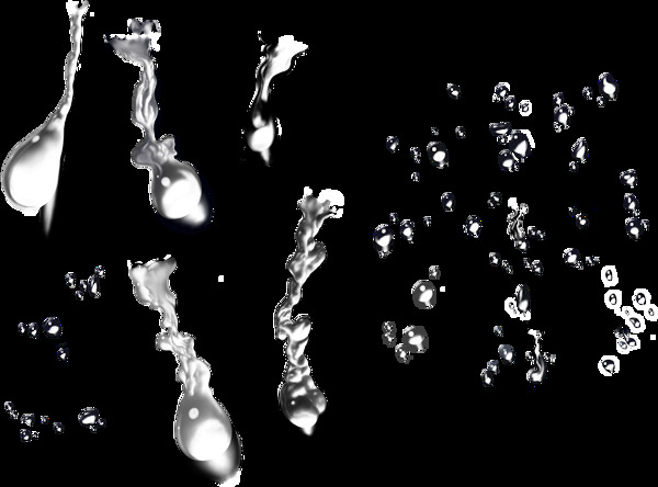 水珠水滴免抠png透明图层素材
