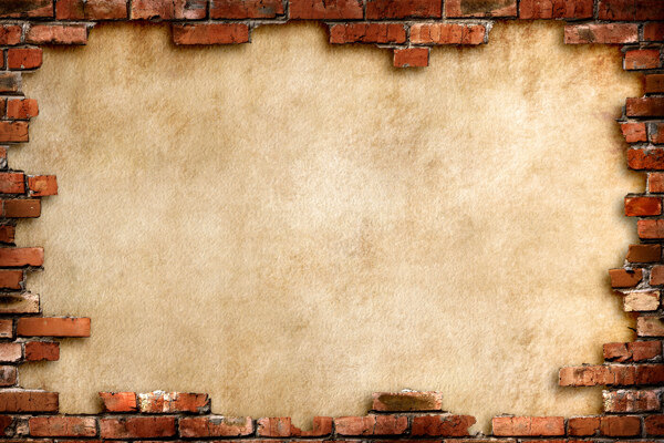 砖墙墙裂黄土墙